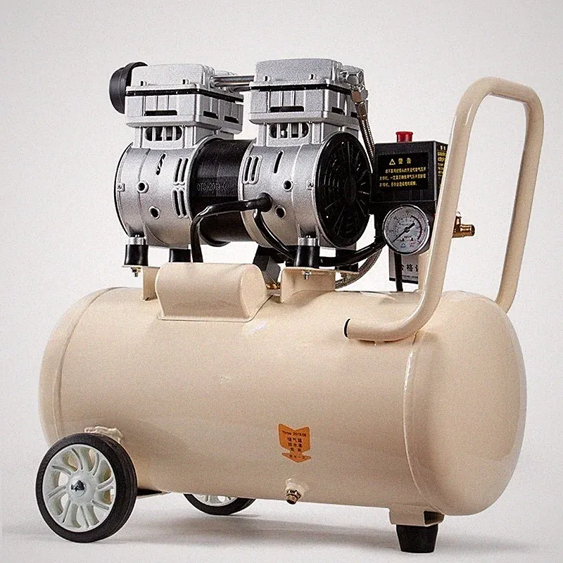 Oil-free, Quiet Air Compressor; 220V Air Pump; Compact Air Compressor